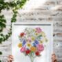 Personalised Birth Flower Family Print, thumbnail 9 of 12