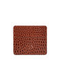 Handmade Small Leather Card Holder. 'The Marco Croco', thumbnail 3 of 9
