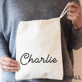 Personalised Name Gift Sack, 3 of 6