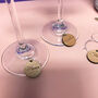 Personalised Five Party Wine Glass Charms, thumbnail 4 of 4