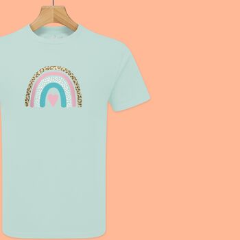 Boho Rainbow Teens/Adults T Shirt, 3 of 12