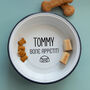 Personalised Enamel Dog Bowl, thumbnail 1 of 6