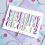 Personalised 'Something Wonderful…' Card, thumbnail 1 of 3