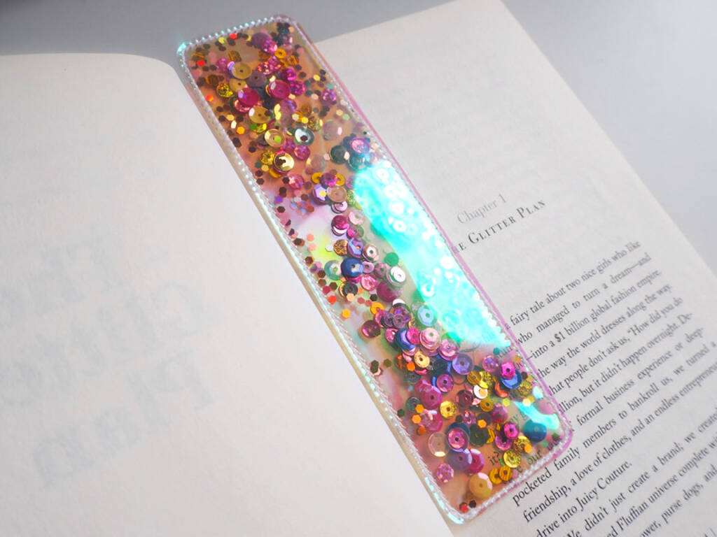 Holographic Vinyl Sequin Bookmark By Suki Sabur Designs