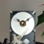 Computer Hard Drive Upcycled To Uber Cool Desk Clock, thumbnail 2 of 4