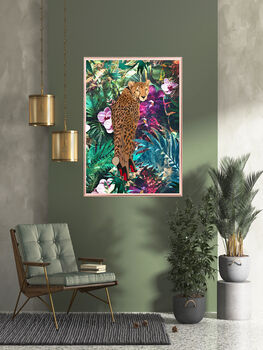 Custom Set Of Three Jungle Tropical Animal Art Prints, 8 of 10