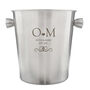 Wedding Anniversary Gifts Personalised Monogram Stainless Steel Ice Bucket, thumbnail 2 of 7