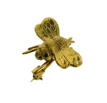 Gold Vermeil Bumble Bee Brooch, 5 of 7