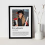 Personalised Graduate Print, Graduation Gift, thumbnail 3 of 6
