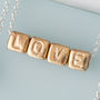 'Love' Necklace, thumbnail 3 of 5