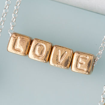 'Love' Necklace, 3 of 5