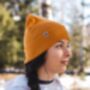 Classic Organic And Recycled Beanie Hat, thumbnail 2 of 12