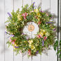 Personalised Hillington Wild Flower Wreath, thumbnail 1 of 5