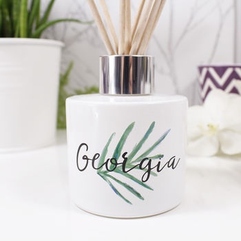 Personalised Botanical Reed Diffuser For Her, 2 of 5
