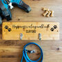 Personalised Dog Lead Hook And Accessories Holder, thumbnail 5 of 5