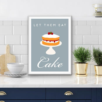 Let Them Eat Cake Print, 2 of 3