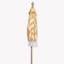 Sunningdale Yellow Striped Teak Parasol, thumbnail 6 of 9