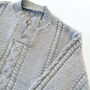 Bergen Cable Knit Jumper Grey, thumbnail 4 of 7