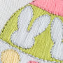 Embroidery Kit Easter Eggs Three' Three Pack, thumbnail 3 of 5