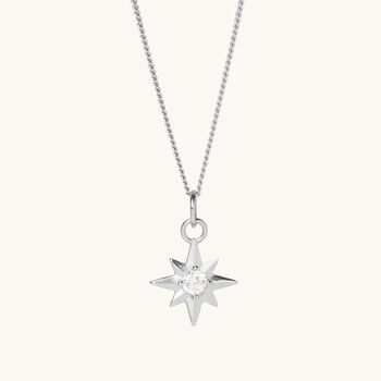 Shine Bright Star Necklace Silver Or Gold Vermeil Plate, 3 of 6