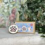 Stay Pawsome! Mini Matchbox Cross Stitch Kit, thumbnail 3 of 12