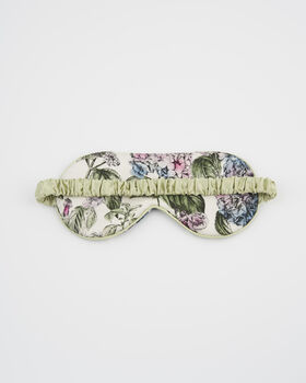 Hydrangea Ivory Sleep Mask, 3 of 4