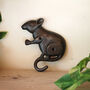 Cast Iron Rat Single Hook, thumbnail 3 of 3