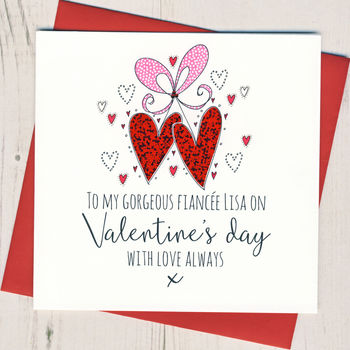 Wife, Girlfriend Or Fiancee Valentines Card, 3 of 3