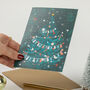 Assorted Retro Christmas Cards Pack Of Four, thumbnail 8 of 8