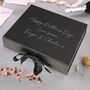 Personalised Luxury A4 Black Gift Box, thumbnail 1 of 8