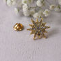 Starburst Gold Or Silver Sparkling Pin, thumbnail 9 of 12