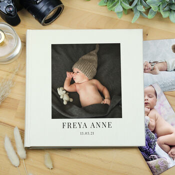 Personalised Square Photo Album, 3 of 6