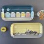 Beach Huts Melamine Tray, thumbnail 5 of 7