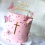 Personalised 'Floating' Christening Cake Topper, thumbnail 4 of 9
