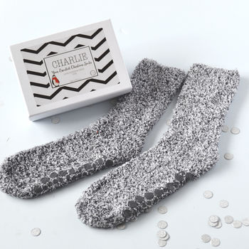 Men's Slipper Socks Gift Box, 2 of 3