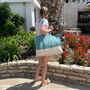 Personalised Emily Square Cotton Beach Bag, thumbnail 9 of 10