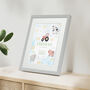 Personalised On The Day You Were Born Farmyard Framed Print, thumbnail 9 of 10