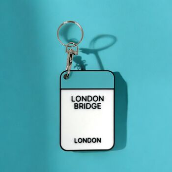 London Themed Novelty Property Keyrings, 6 of 9