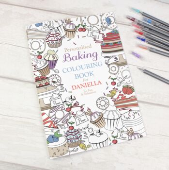 Personalised Baking Colouring Book, 6 of 6
