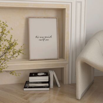 This Song Reminds Me Of You Print, 4 of 8