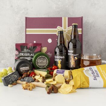 You're Not Old, You're Vintage! Cheese And Beer Hamper, 9 of 10