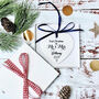 Mr And Mrs First Christmas Heart Decoration, thumbnail 3 of 3