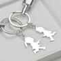 Keyring For Mum In Sterling Silver, thumbnail 1 of 5