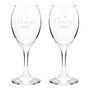 Personalised 'Cheers' Engraved Wine Glass Pair, thumbnail 4 of 6