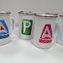 Large Enamel Alphabet Mug, thumbnail 4 of 11