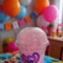 Set Of Six Angel Pink Candy Floss Cup With Straw And Topp, thumbnail 2 of 7
