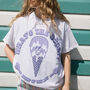 What's The Scoop Women's Graphic T Shirt, thumbnail 2 of 4