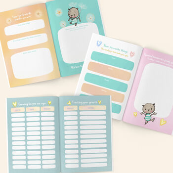 Personalised Pregnancy Baby Record Journal, 9 of 9