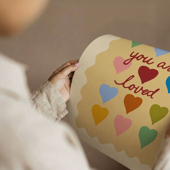 You Are Loved Nursery Print, 2 of 12