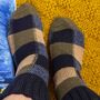 Personalised Thick Warm Wool Mens Bed Socks Gift, thumbnail 5 of 10
